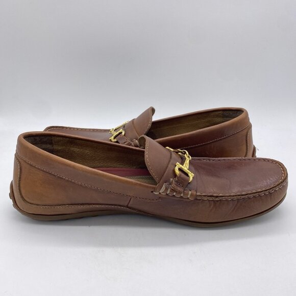 Florsheim Horsebit Driving Loafer Men\'s 11 Brown Leather Moc Toe Penny Driver main image 5